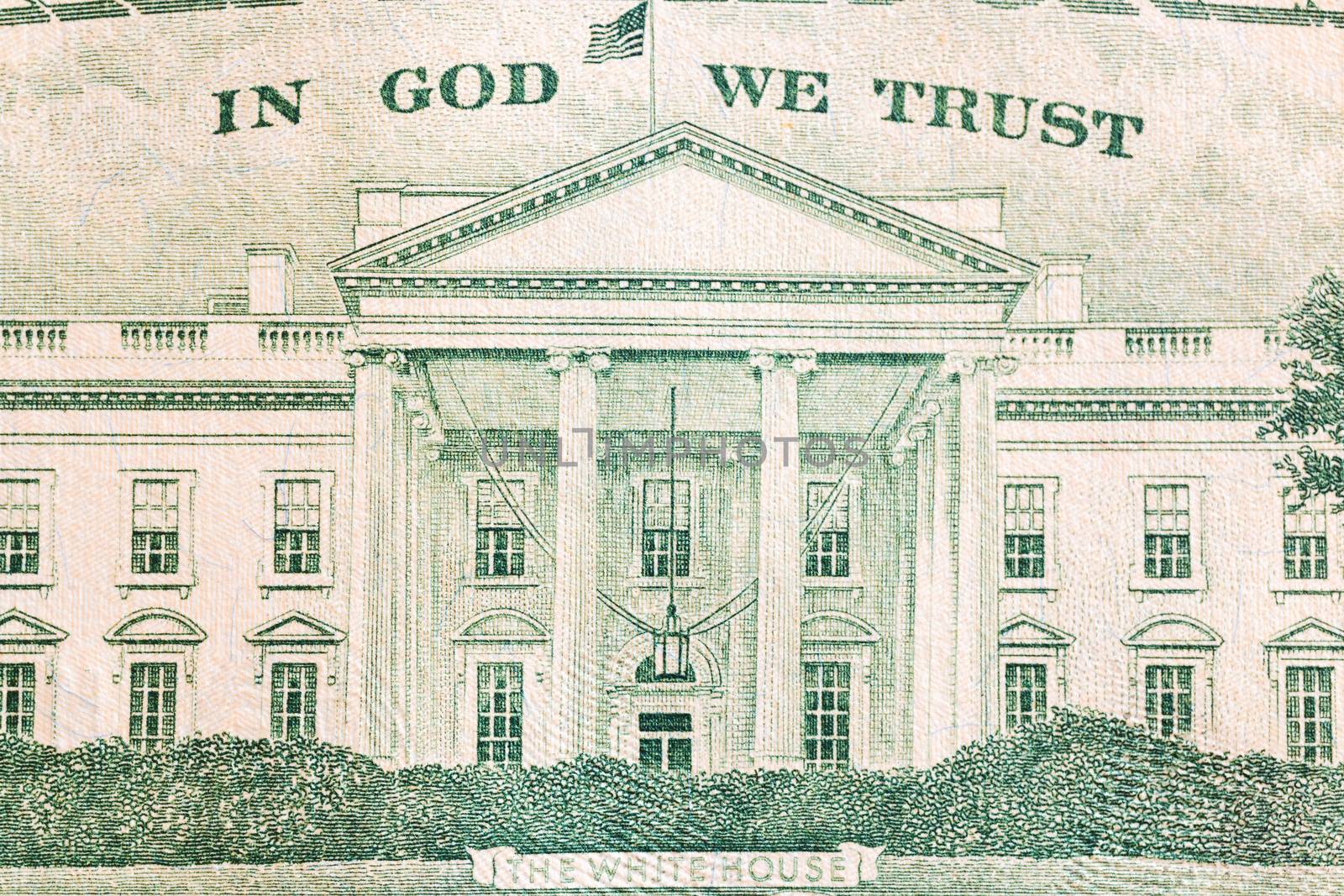 American dollars banknotes. commercial and banking concept.
