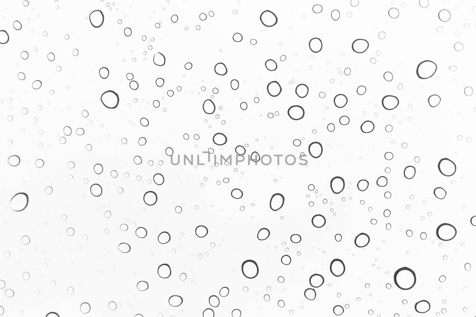 Water drops , Rain drops on glass background