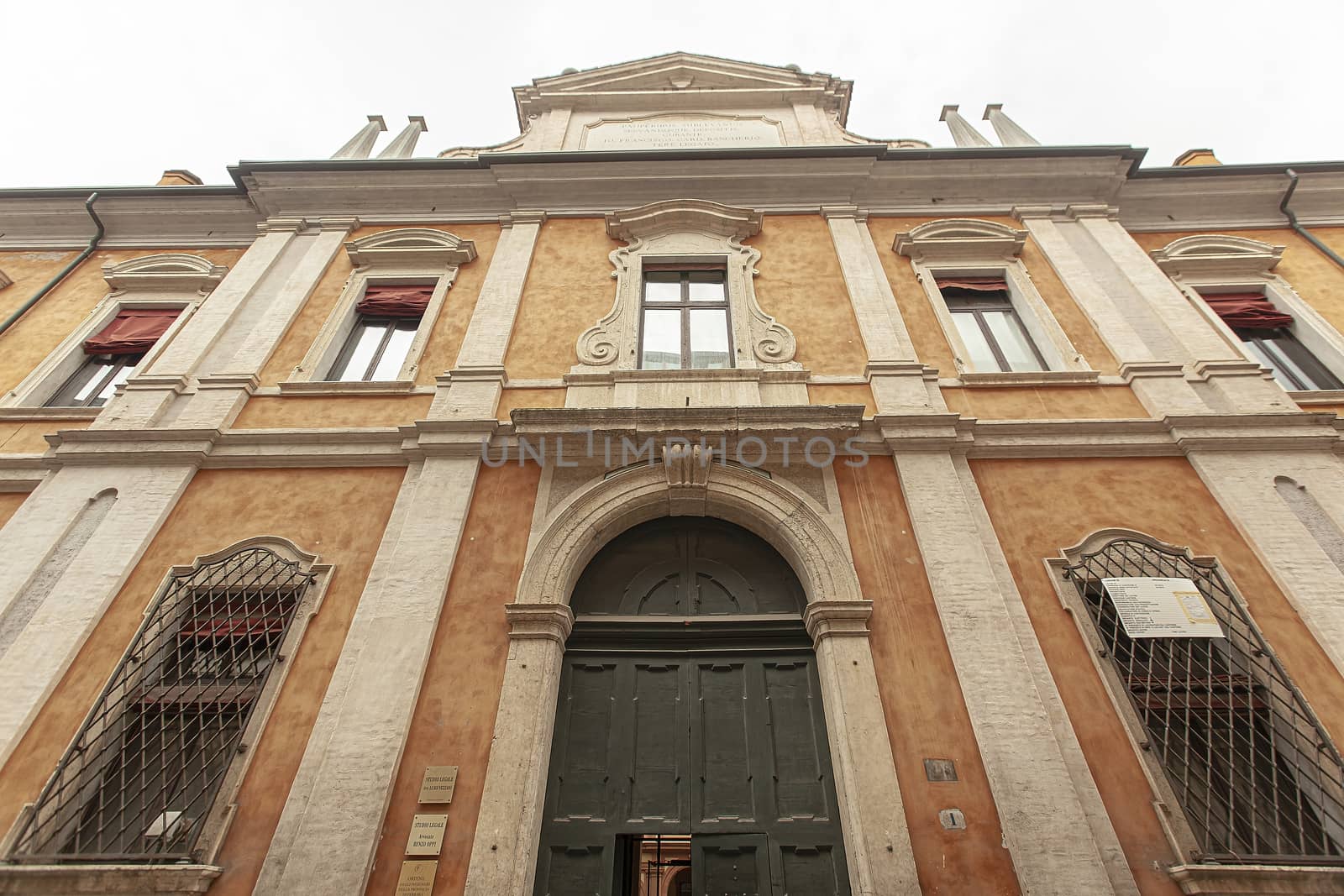 A church in Ferrara in Italy by pippocarlot