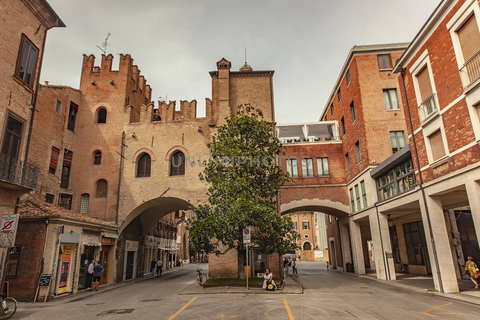 Piazza del municipio in Ferrara in Italy 7 by pippocarlot