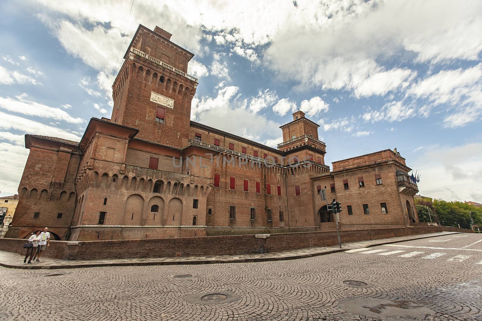 Ferrara medieval castle by pippocarlot