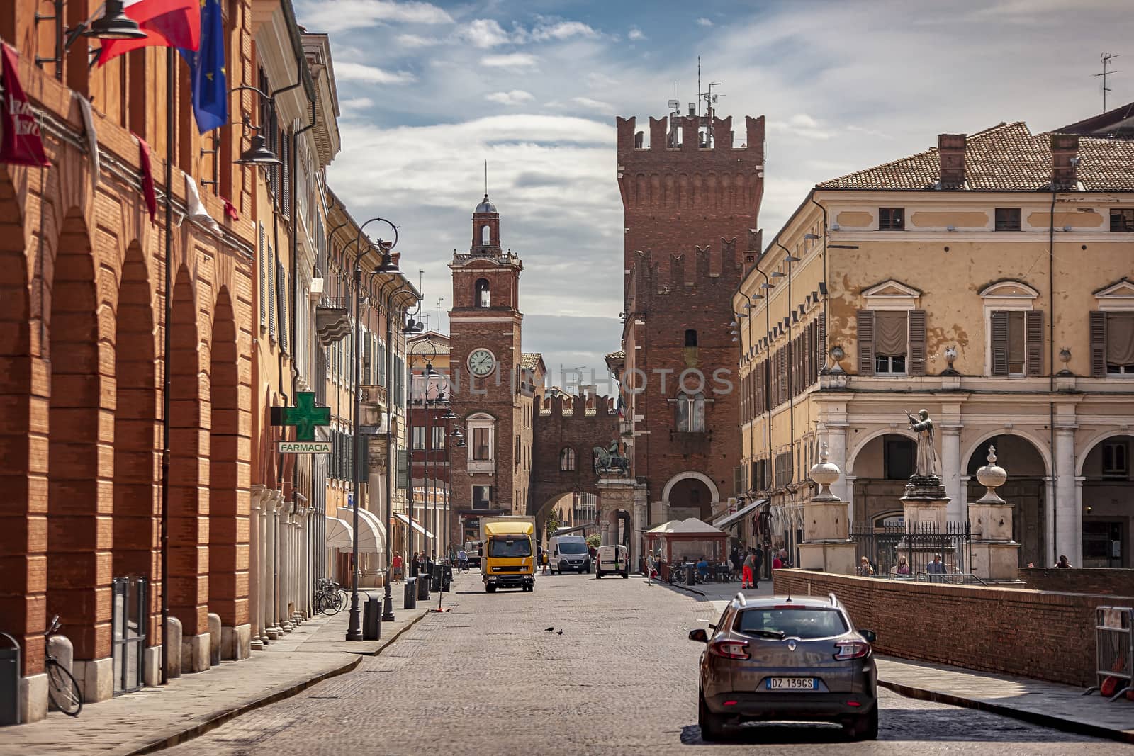 Evocative view of the avenue that leads to the historic center of Ferrara 3 by pippocarlot