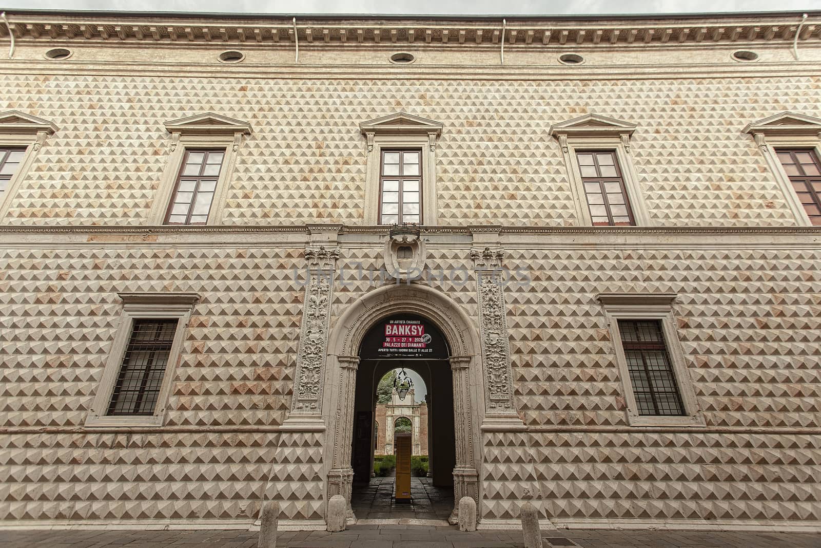 Palazzo dei Diamanti in Ferrara in Italy 2 by pippocarlot