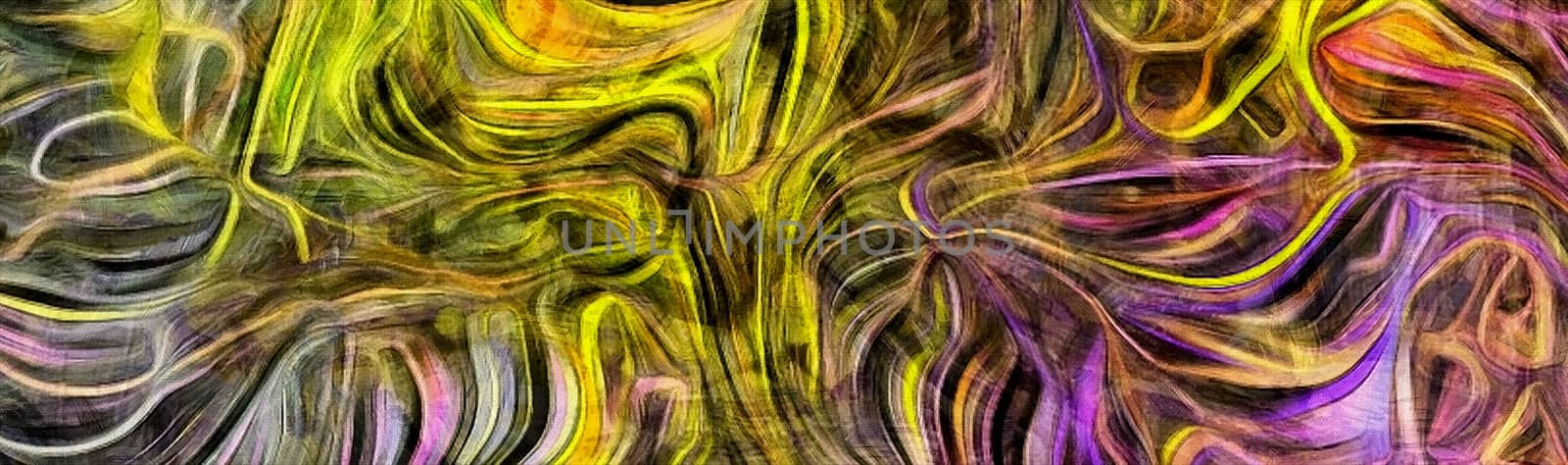 Fluid lines of color movement by applesstock
