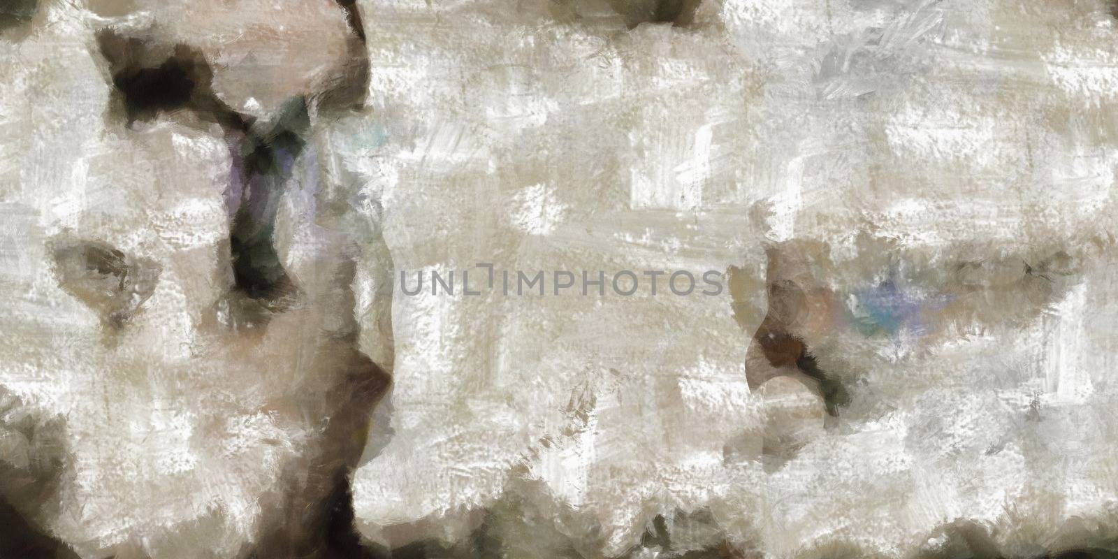 Muted Abstract Painting by applesstock