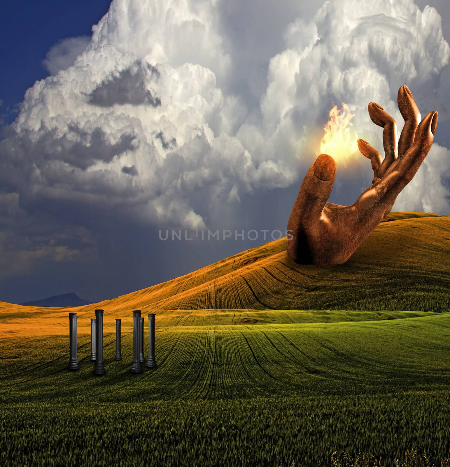 Surreal Landscape by applesstock