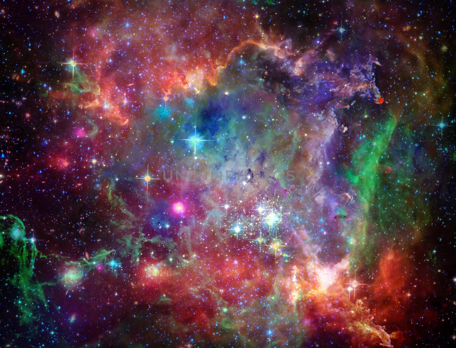 Big Babies in the Rosette Nebula by applesstock