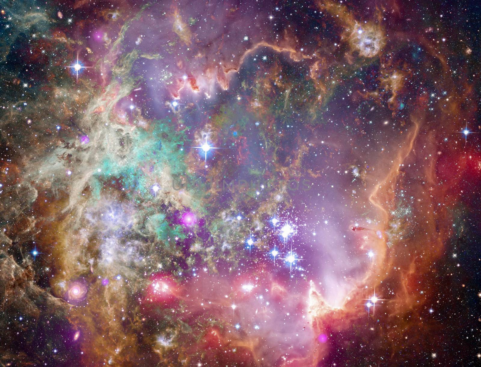 Big Babies in the Rosette Nebula by applesstock