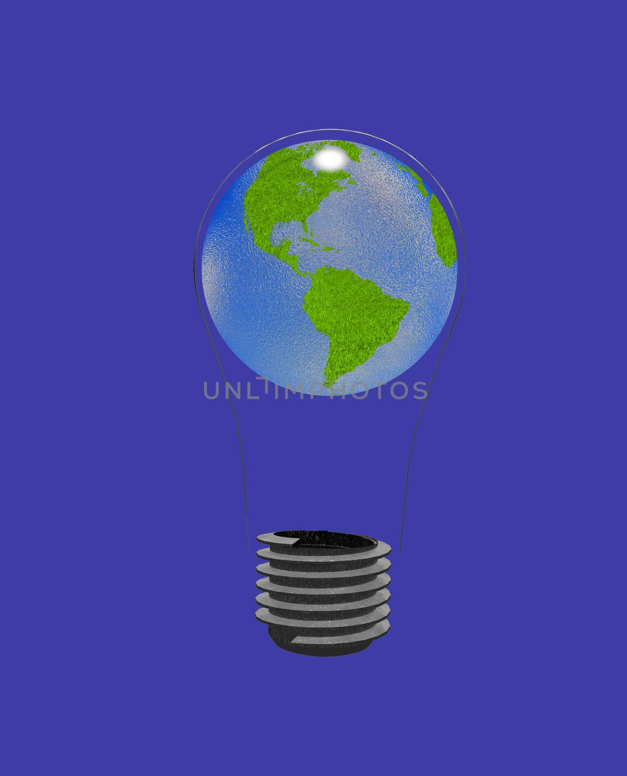 Earth Bulb by applesstock