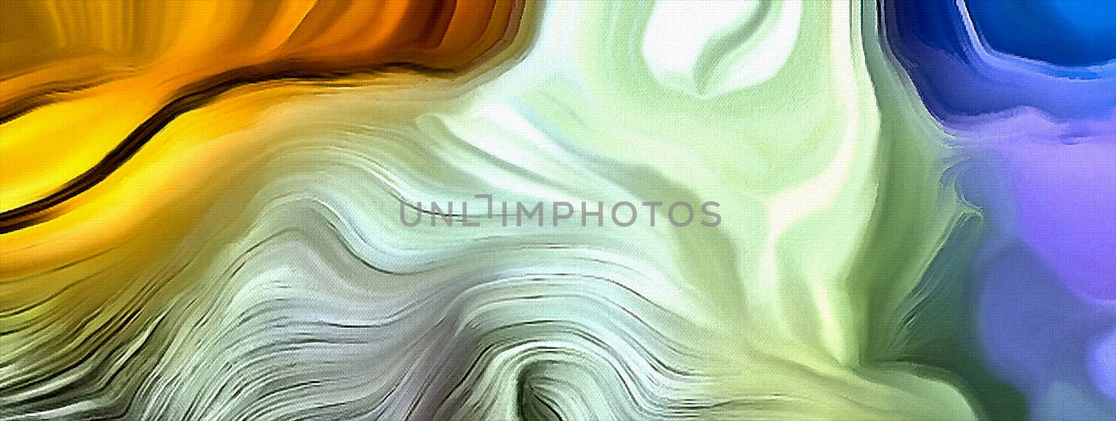 Swirling Pastel Colors Abstract by applesstock