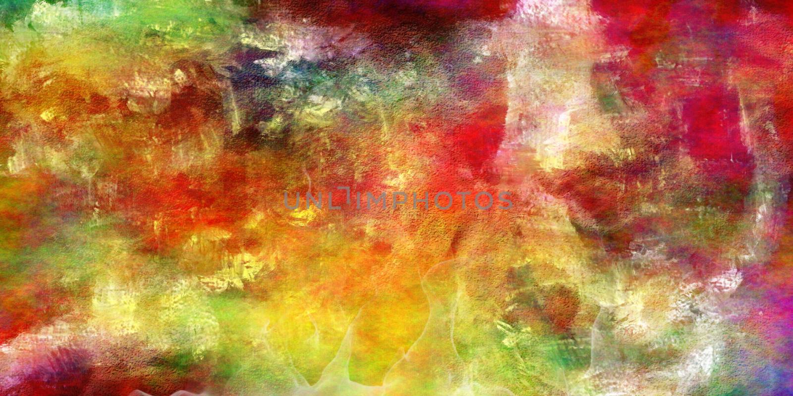 Colorful Abstract Painting. Canvas texture
