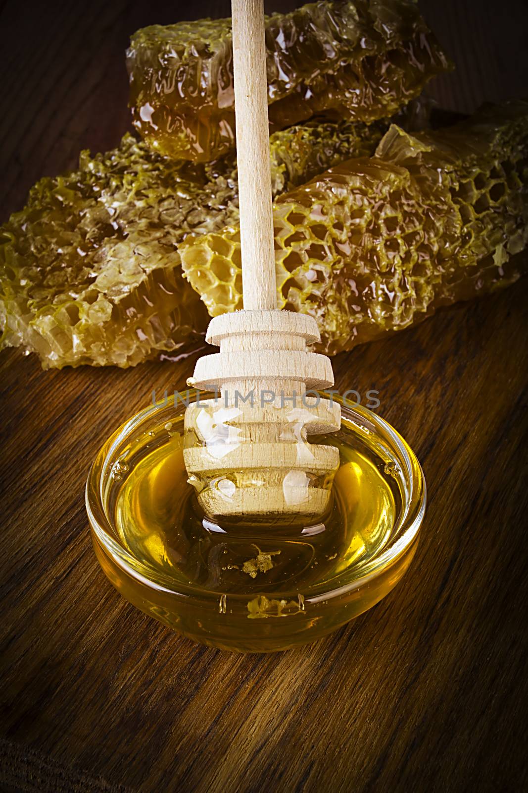 Honey and honeycombs by VIPDesignUSA