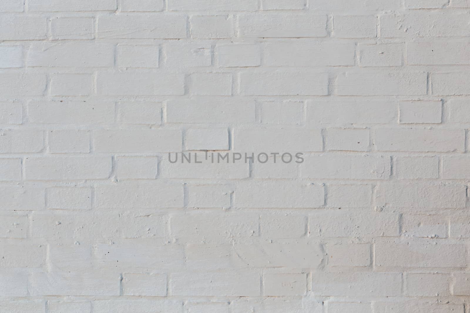 whitewash brick wall horizontal background with side sunlight