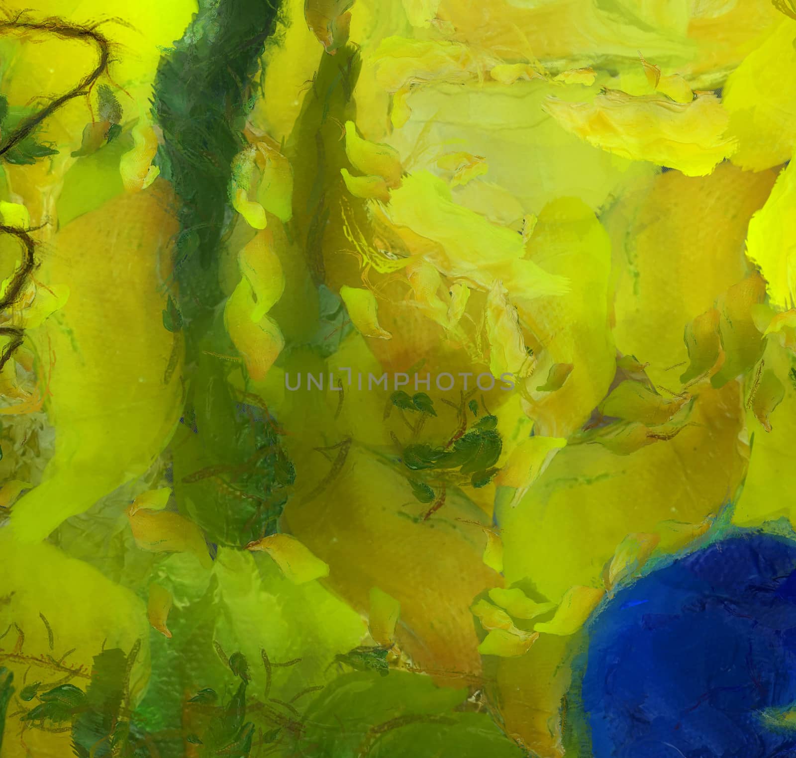 Vivid Abstract Pattern. 3D rendering