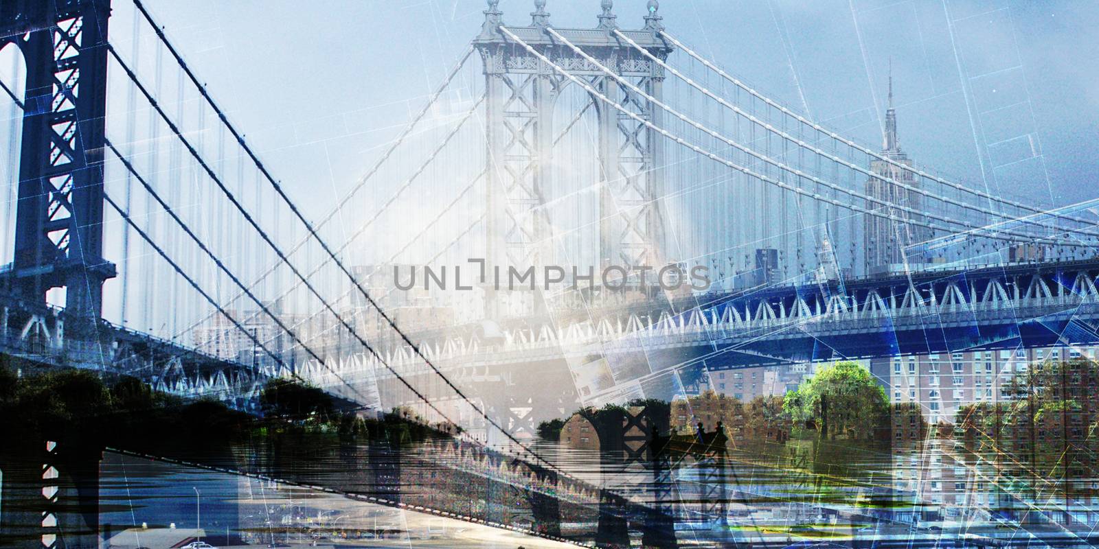 NYC bridges by applesstock