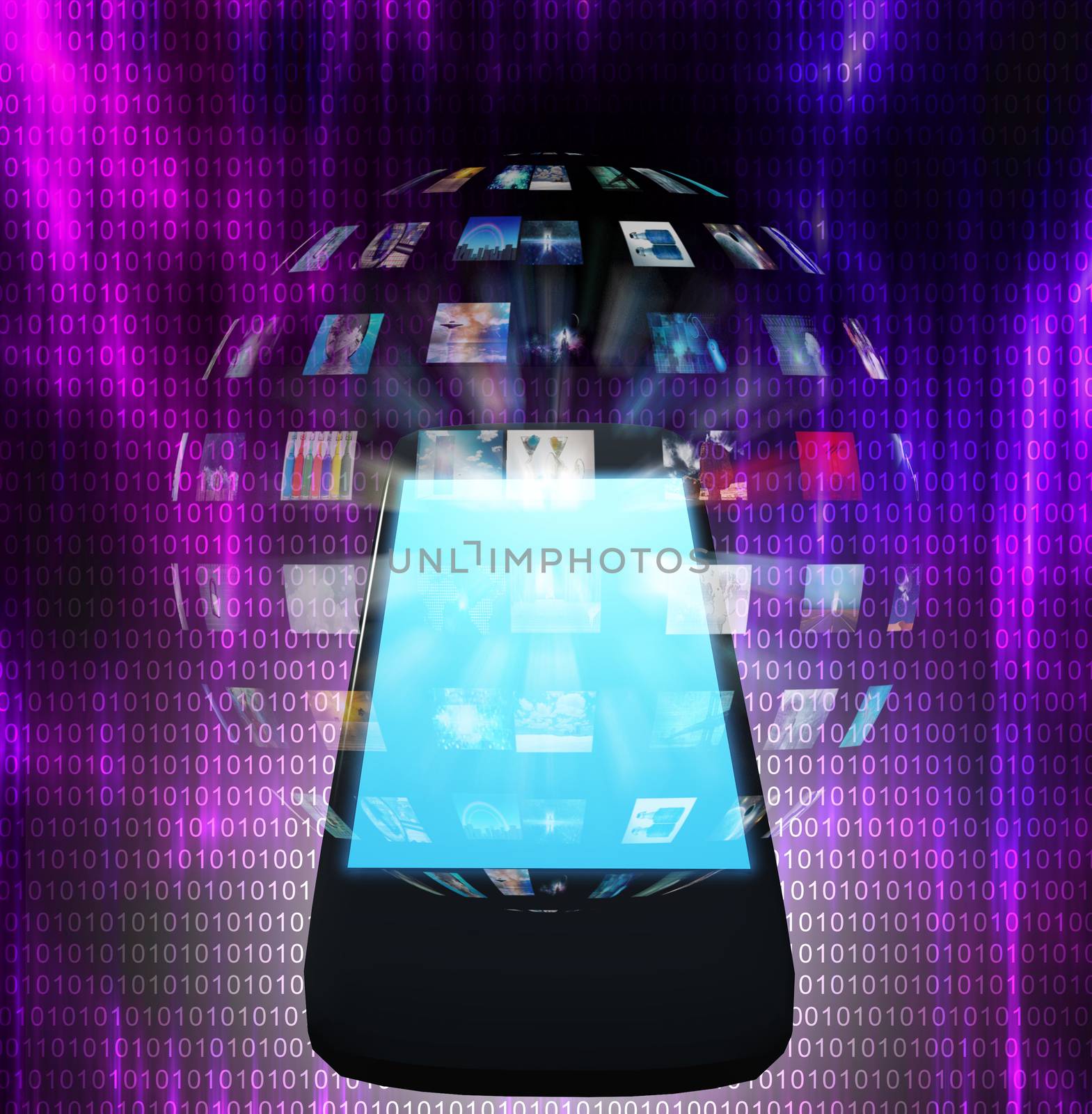 Media Sphere by applesstock