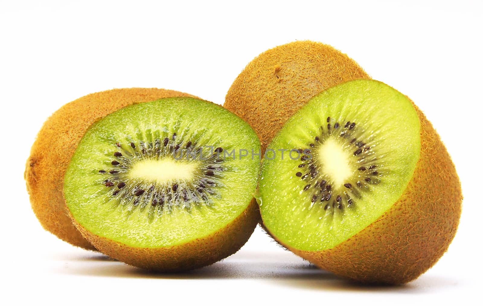 Kiwi Fruits Isolated on white background by MEW