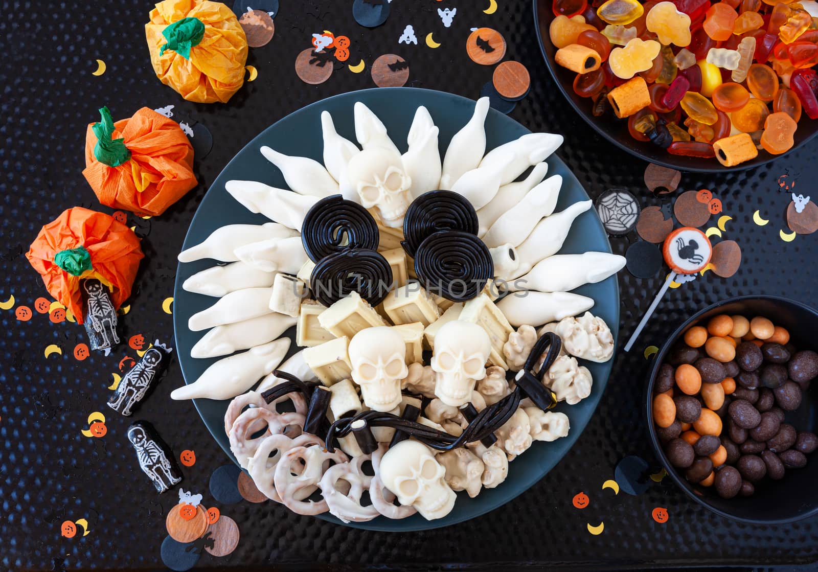 Halloween sweets in skull shape by BarbaraNeveu