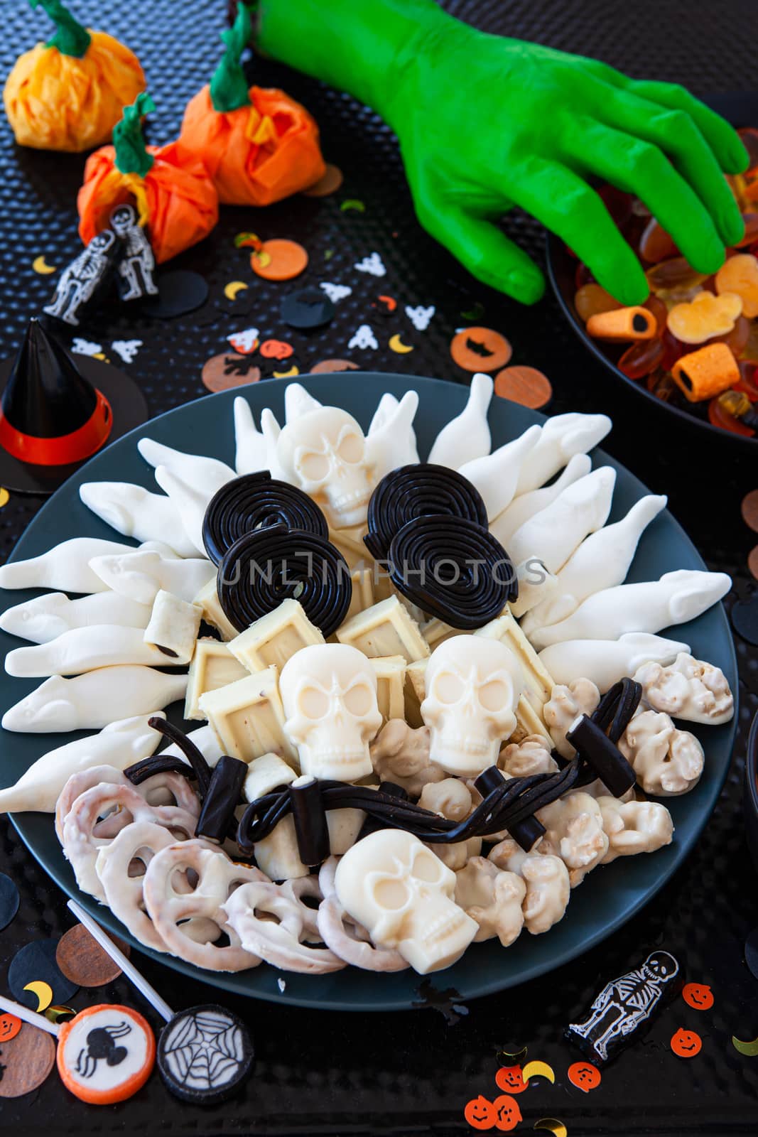 Halloween sweets in skull shape by BarbaraNeveu