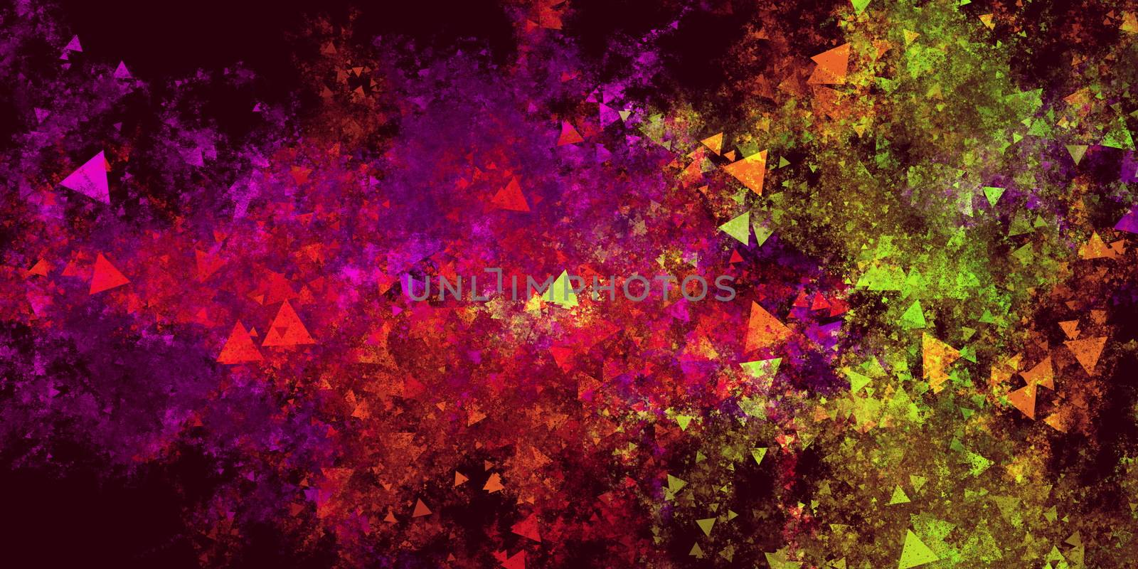 Grunge Concert Festival Background as Colorful Abstract