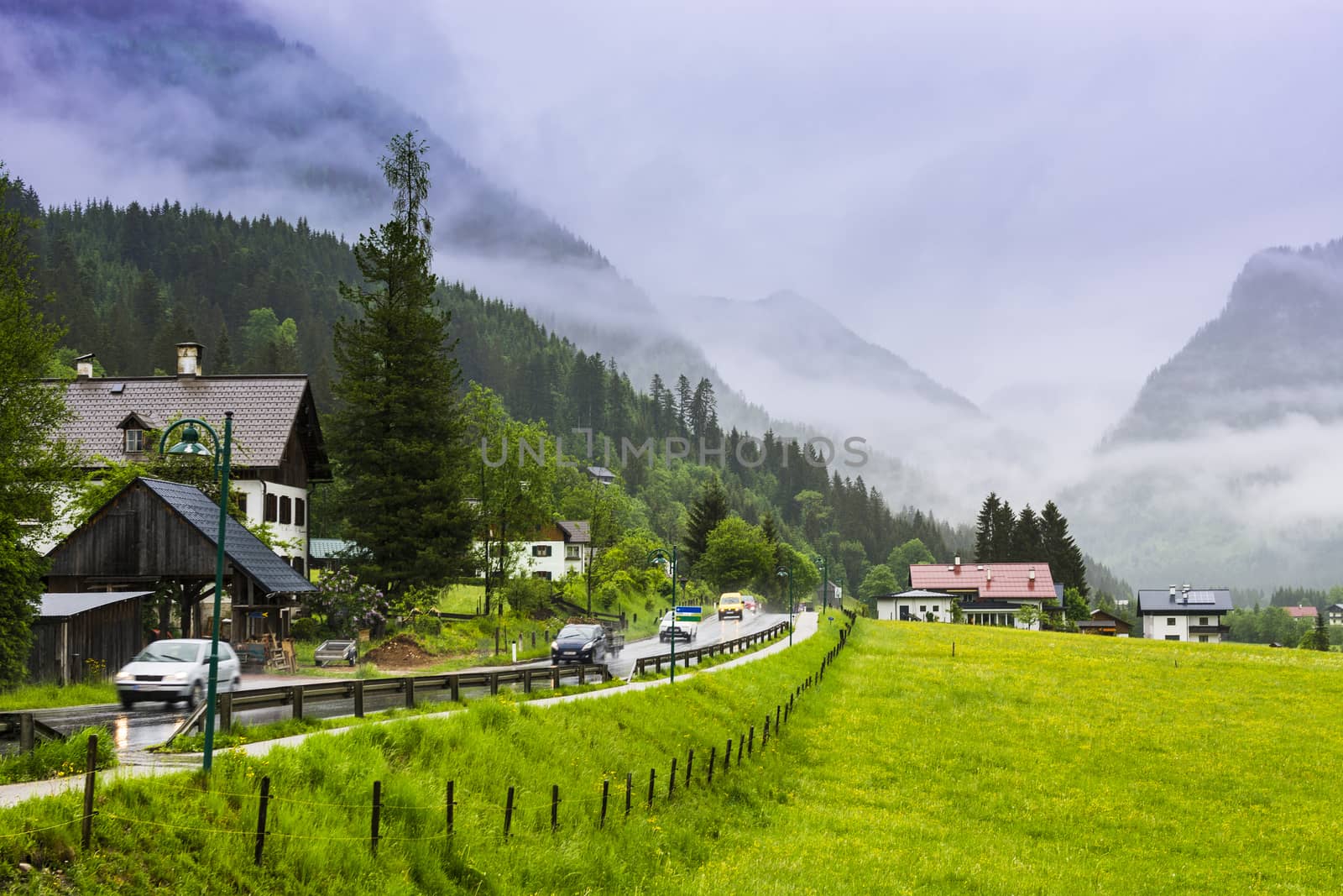Rain in rural Austria by gkuna