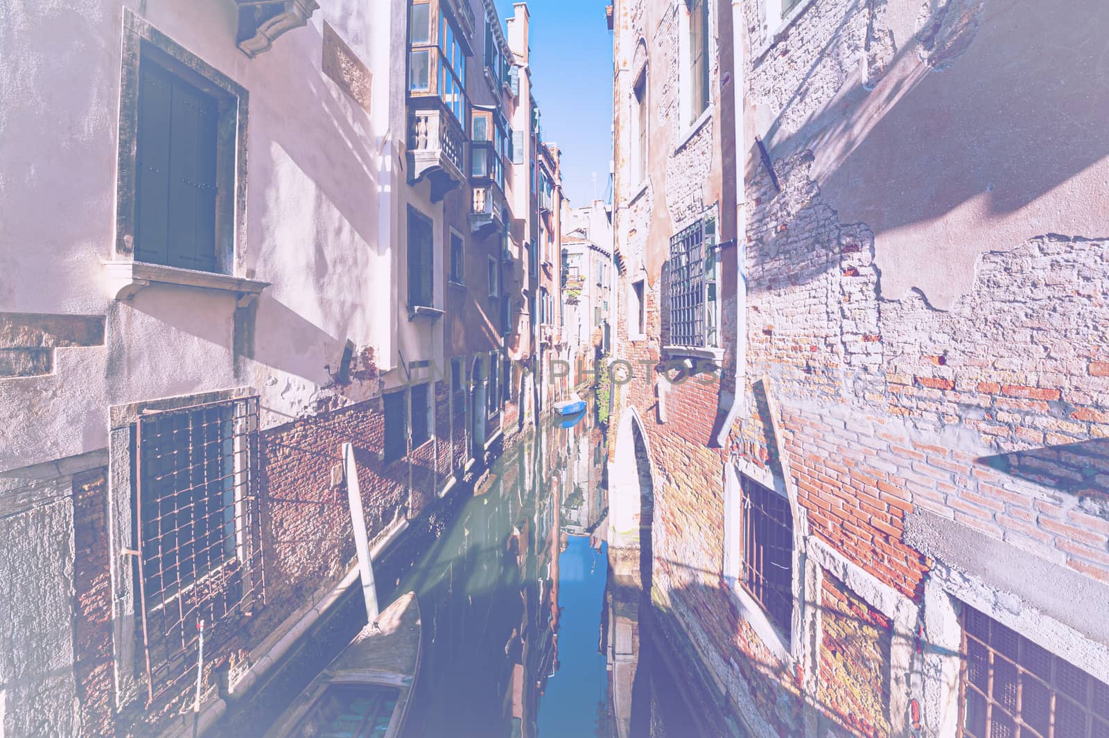 Venice in faded color effect.  by gkuna