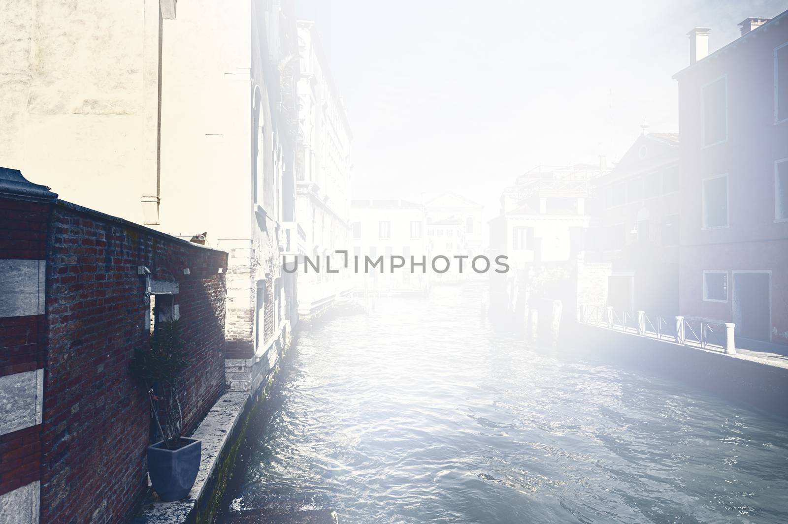 Deserted Venice at Sunrise by gkuna