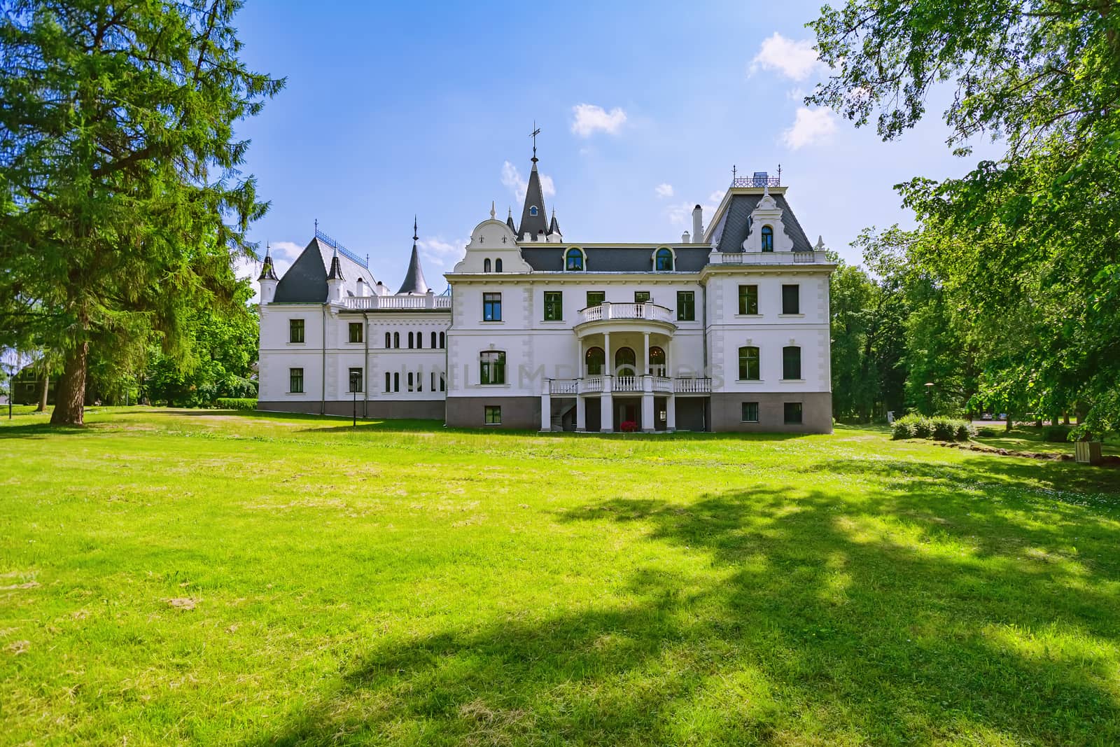 Old palace in Stameriena, Latvia