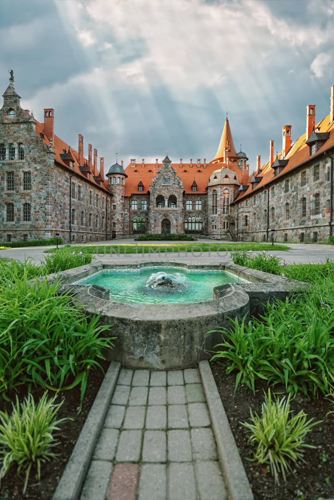 Old palace in Cesvaine, Latvia