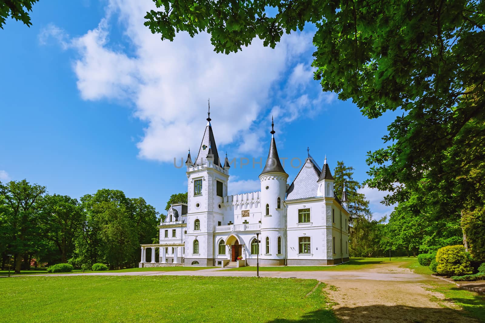 Old palace in Stameriena, Latvia