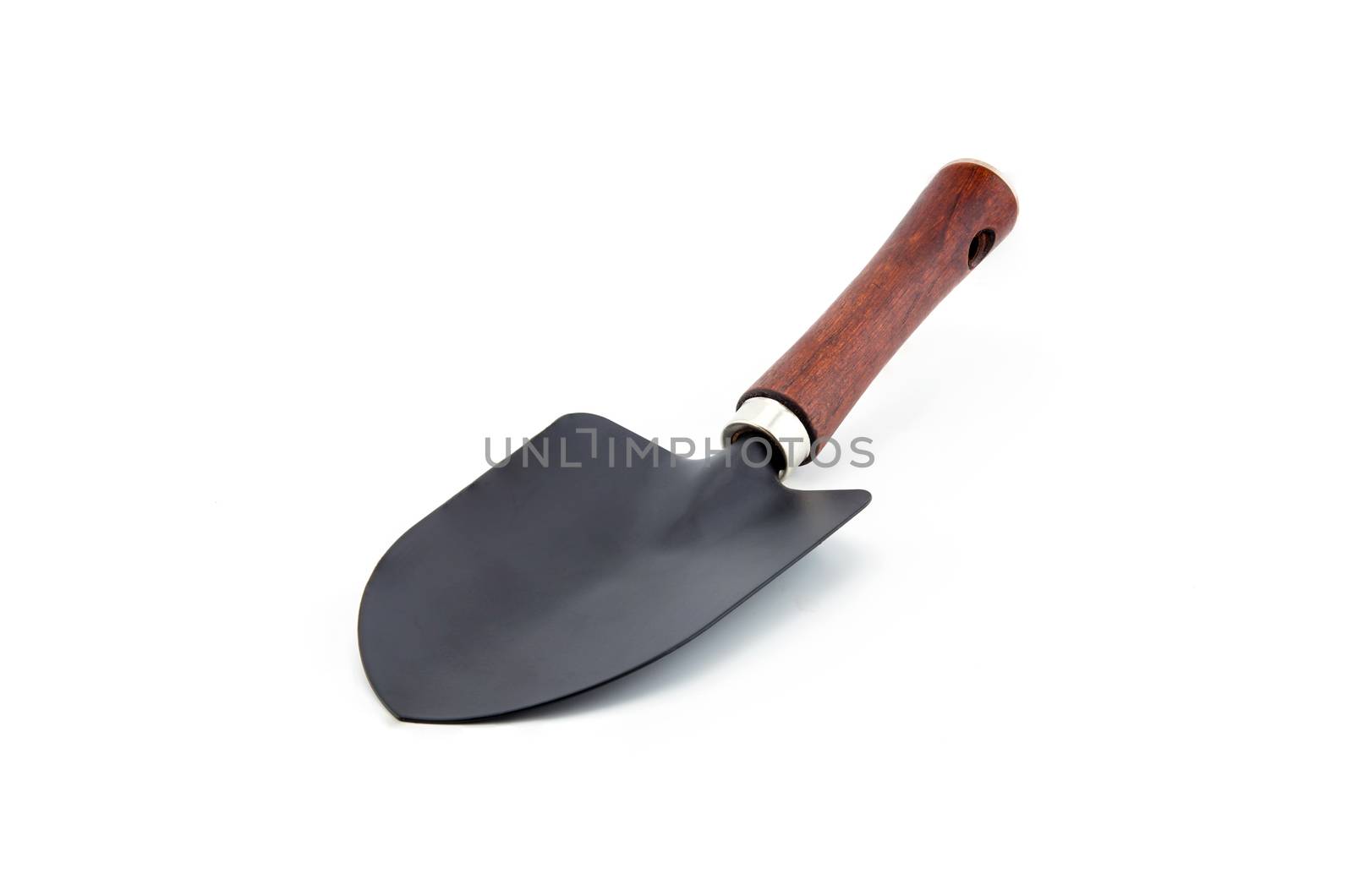 garden shovel tool isolated on white background