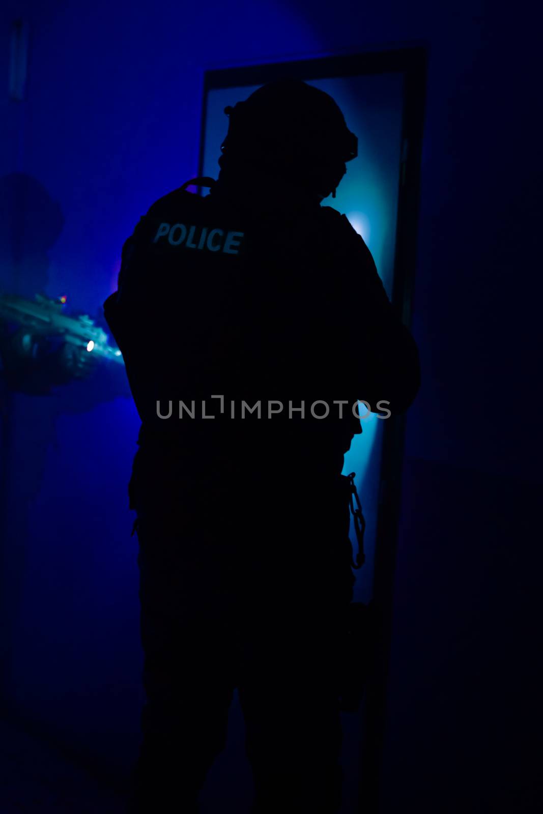 A special police unit arresting a criminal by Edophoto