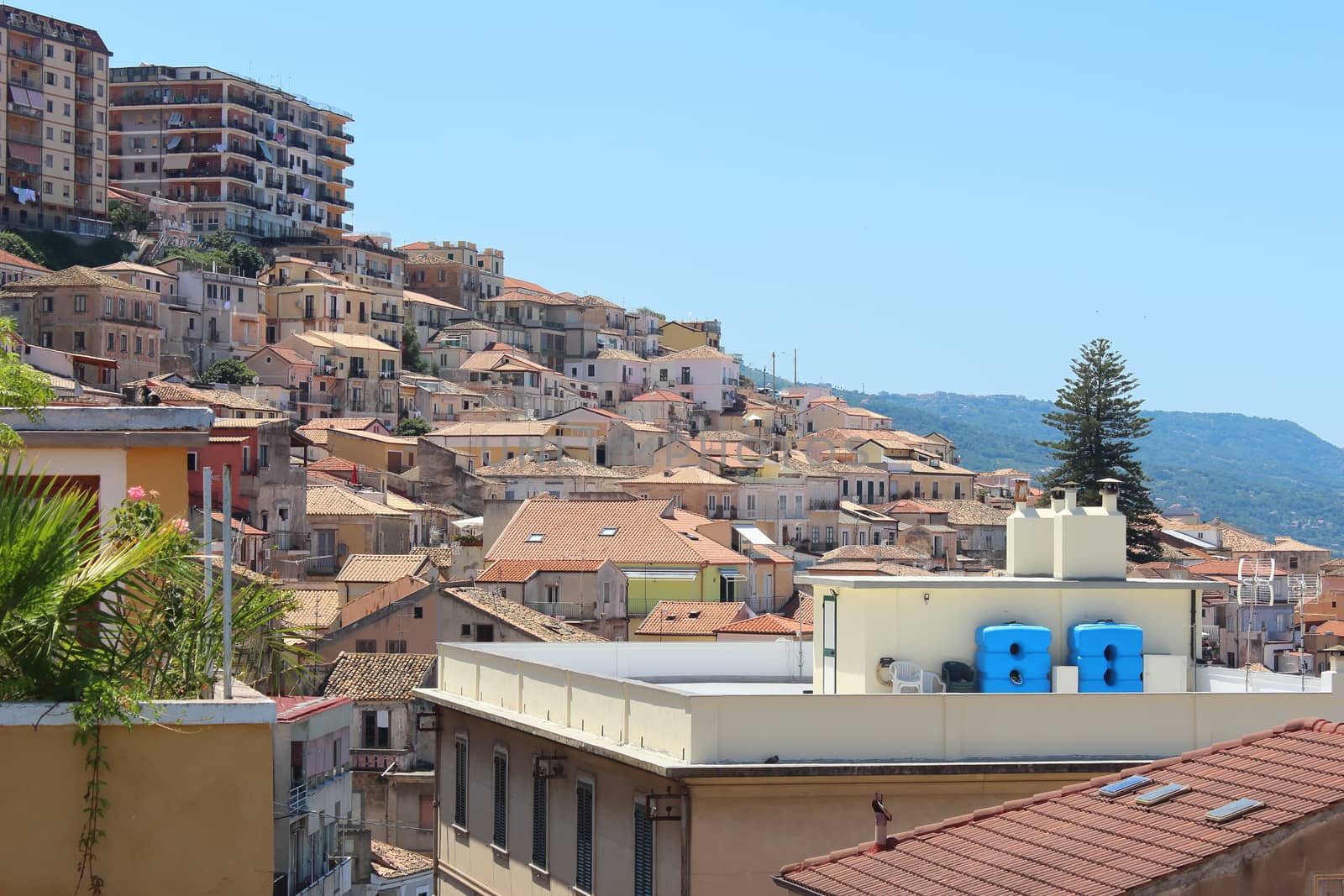 panoramic view of the city of pizzo, vibo valentia,calabria,italy. July 2020 by giuseppe_capellupo