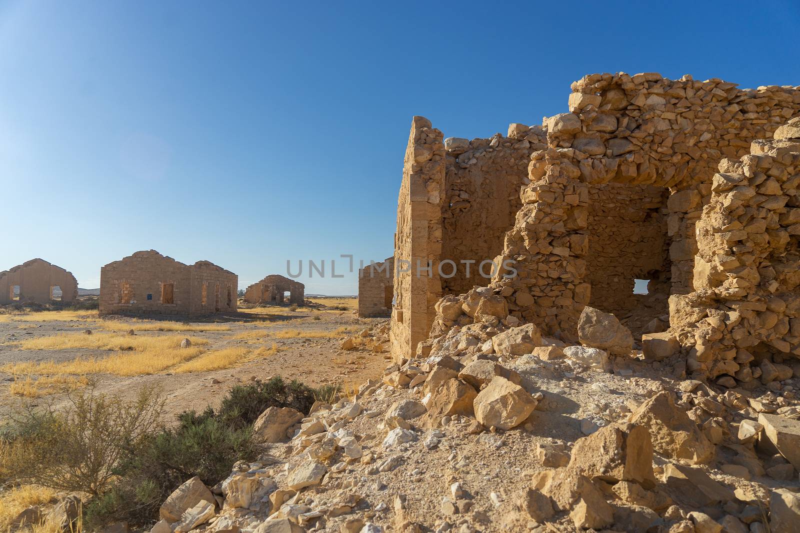 Ancient ruins in israeli negev desert travel by javax