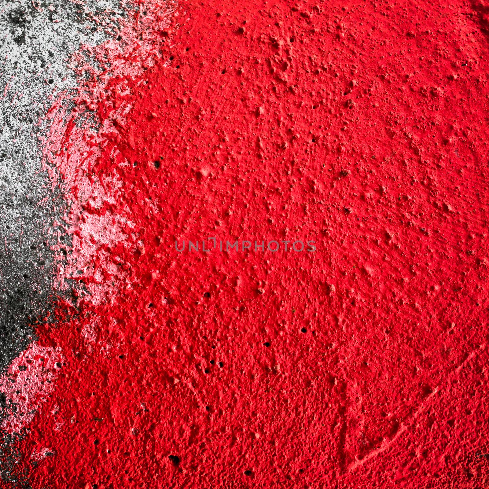 Brush stroke of red by germanopoli