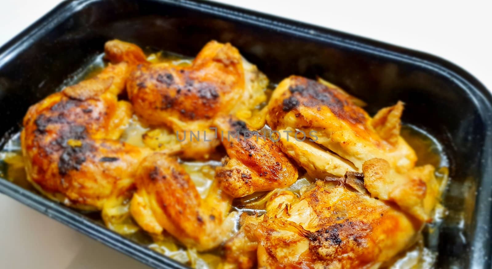 Oven-Baked Chicken Legs Quarters by hamik