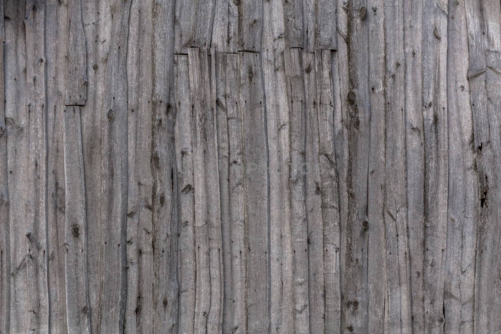 gray wooden weathered barn wall flat background template.