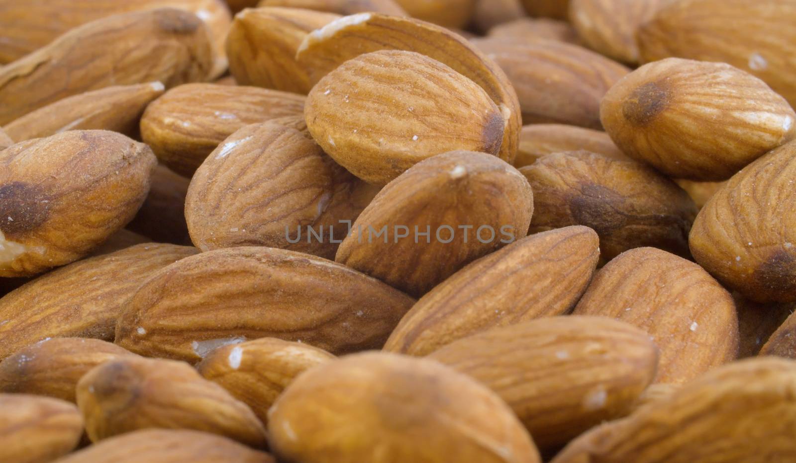 Nuts almond close up by Alize