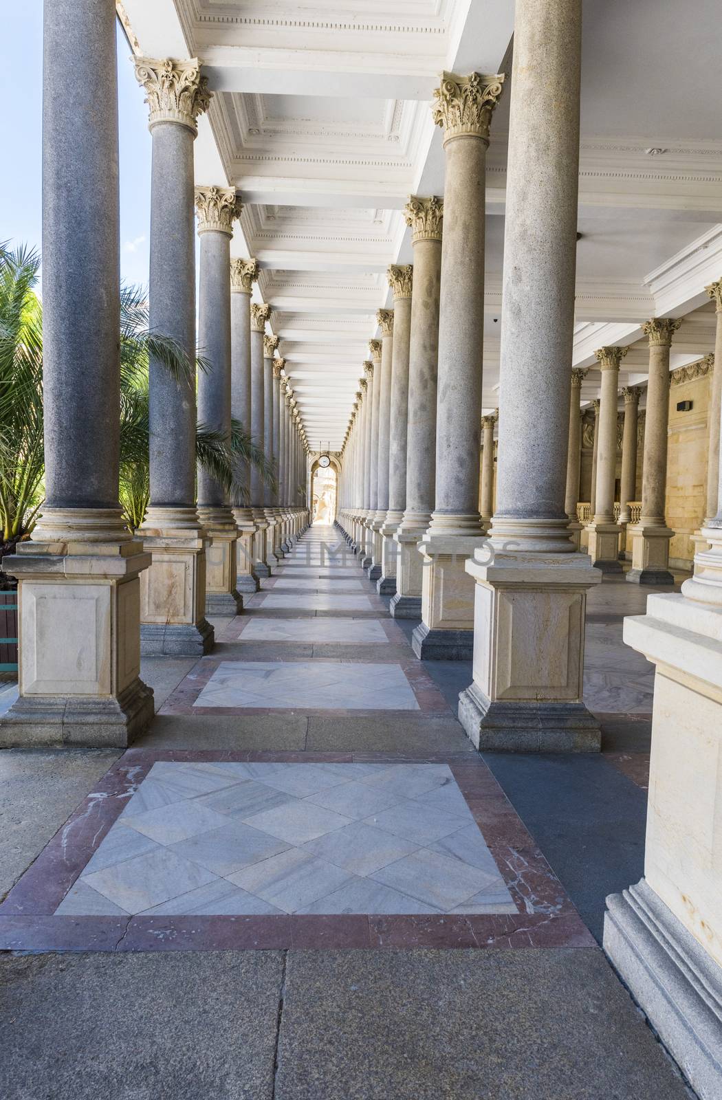 Mill colonnade in Karlovy Vary by fyletto