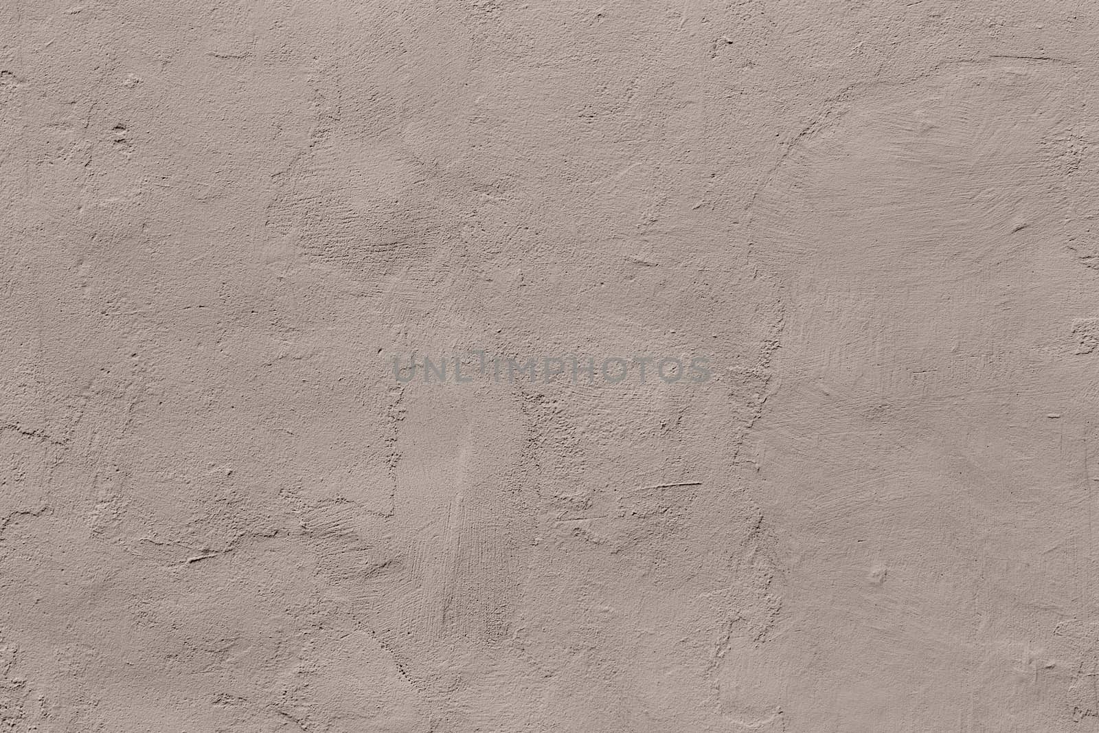 flat creamy peach color plaster wall matte texture.