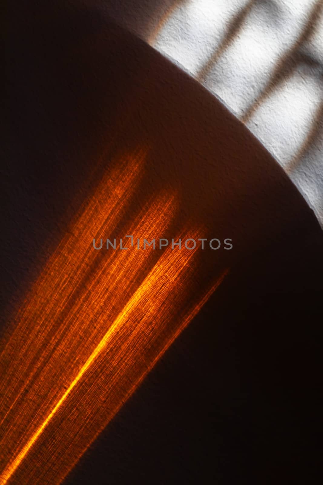 Abstract light texture on simple background closeup