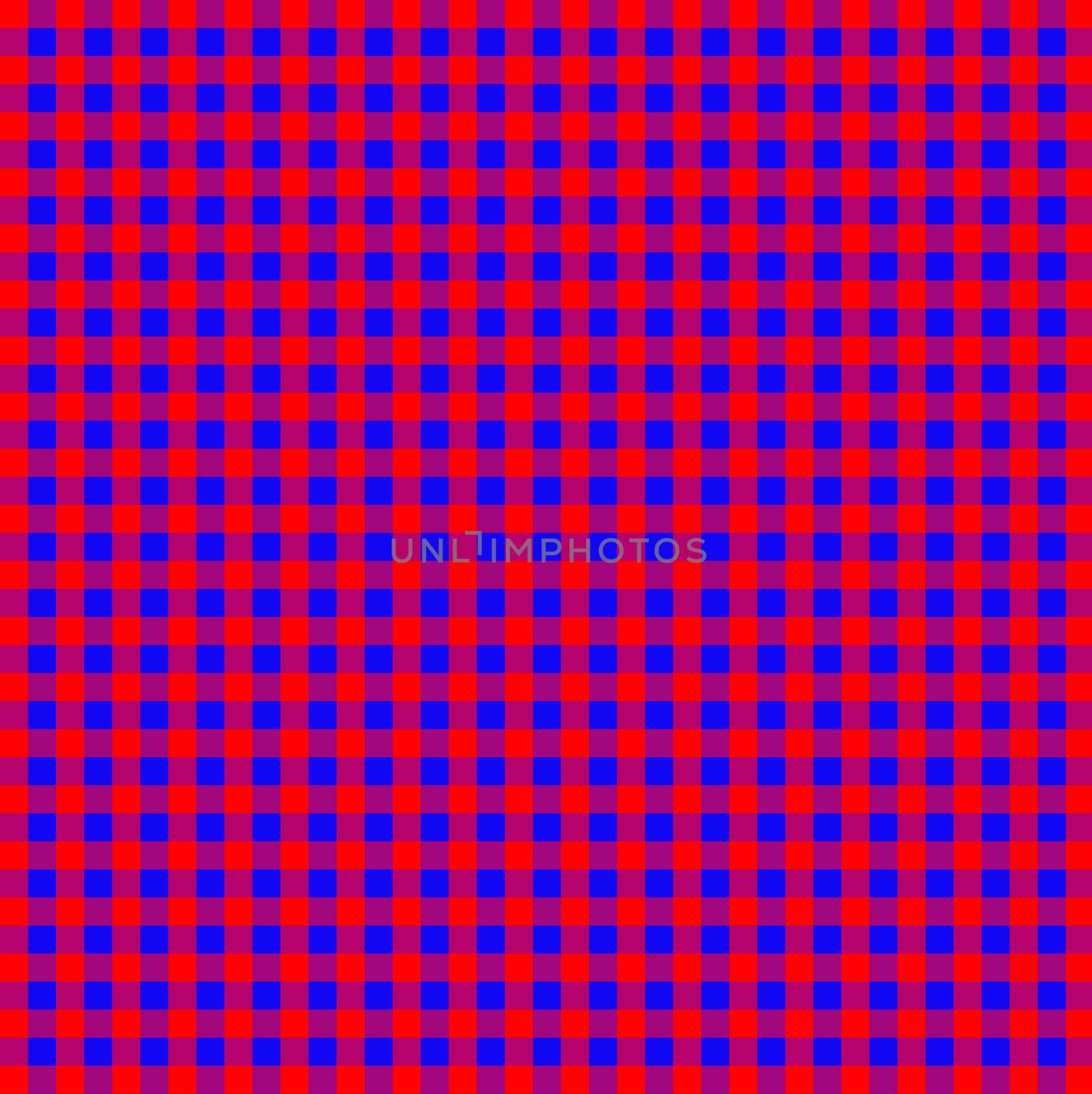Red and blue seamless textile pattern design, Seamless geometric pattern in op art design. abstract grunge denim texture