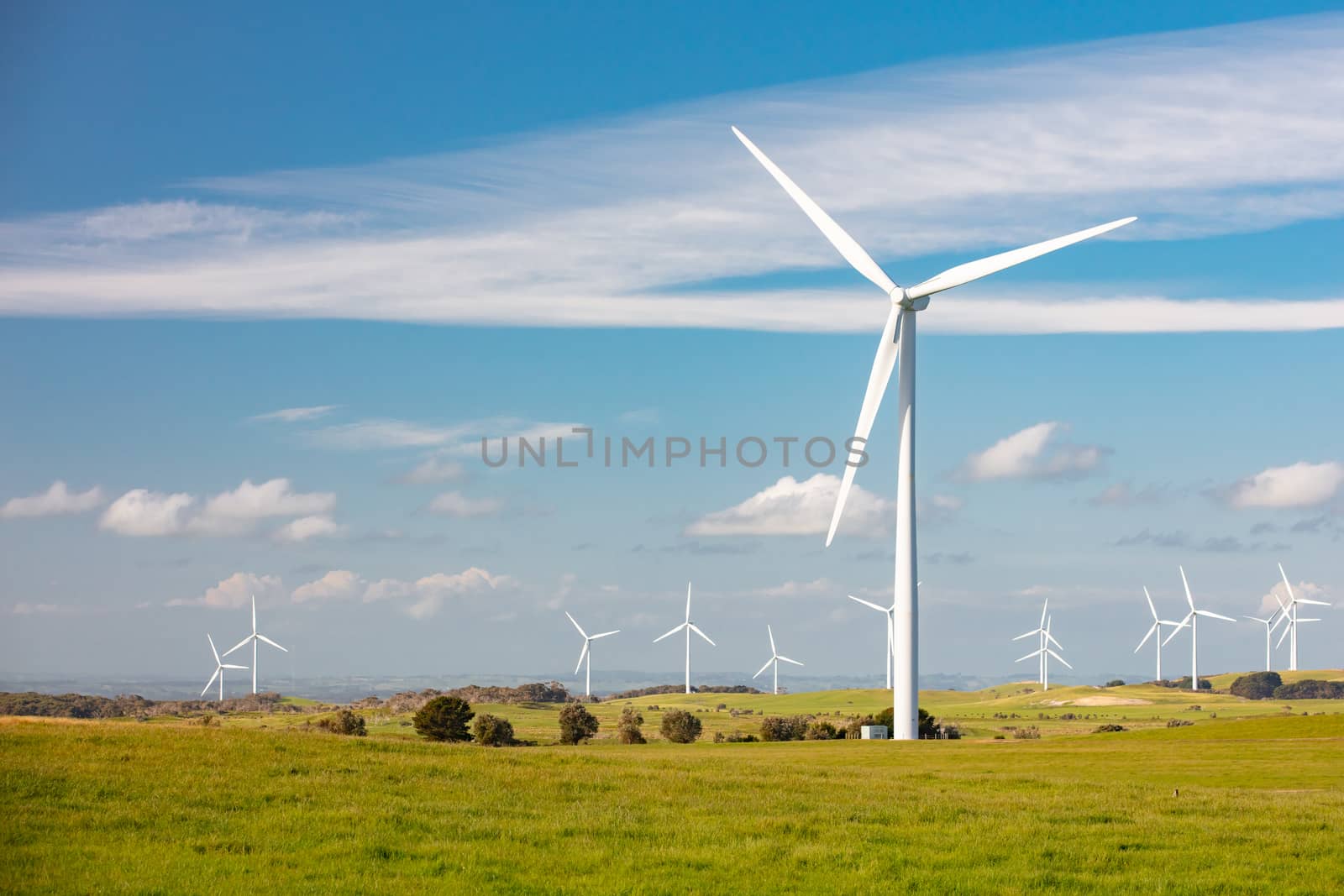 The Bald Hills Wind Farm near Walkerville in the Bass Coast region of Victoria, Australia