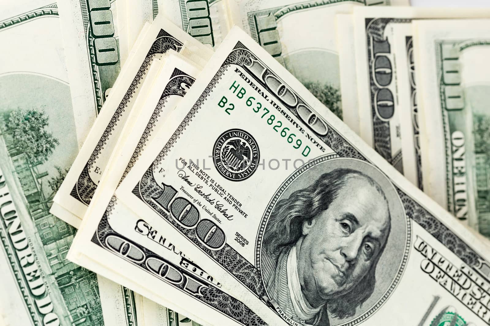 a united states of america old dollar banknotes background.