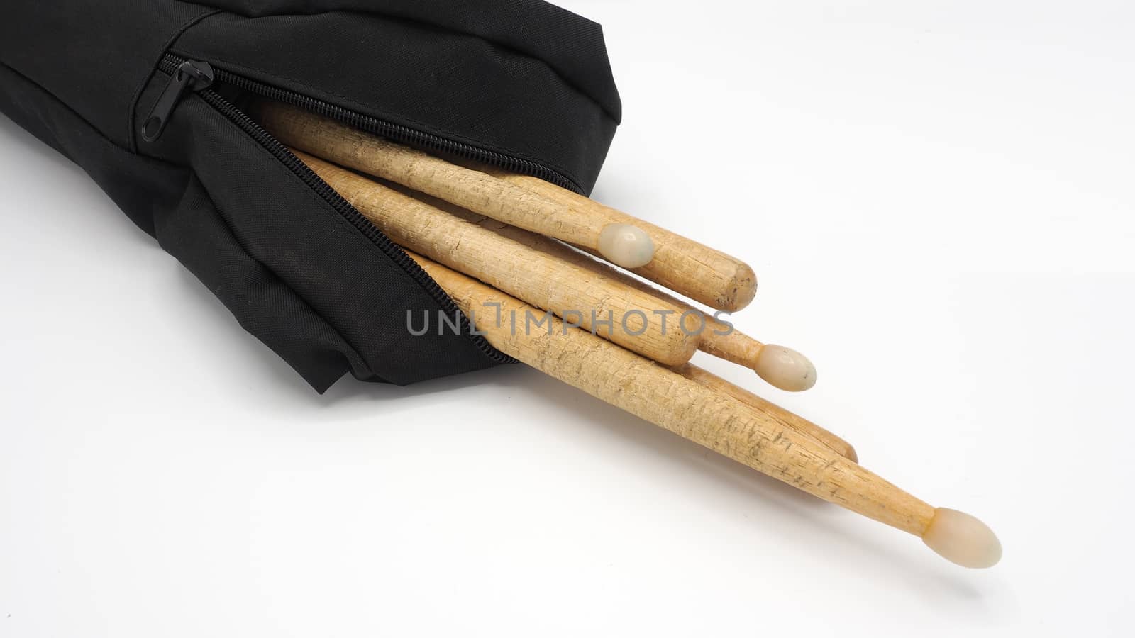 Drum sticks which made from real wood material  by gnepphoto