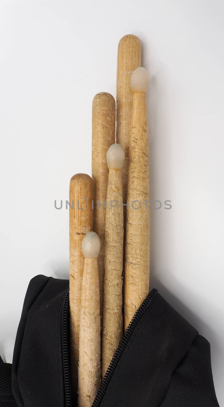 Drum sticks which made from real wood material  by gnepphoto