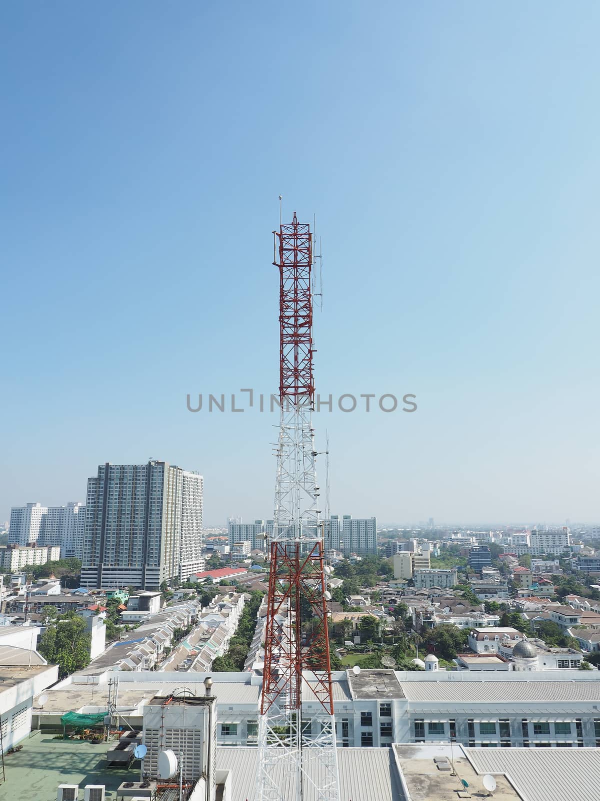 Telecommunication tower . by gnepphoto