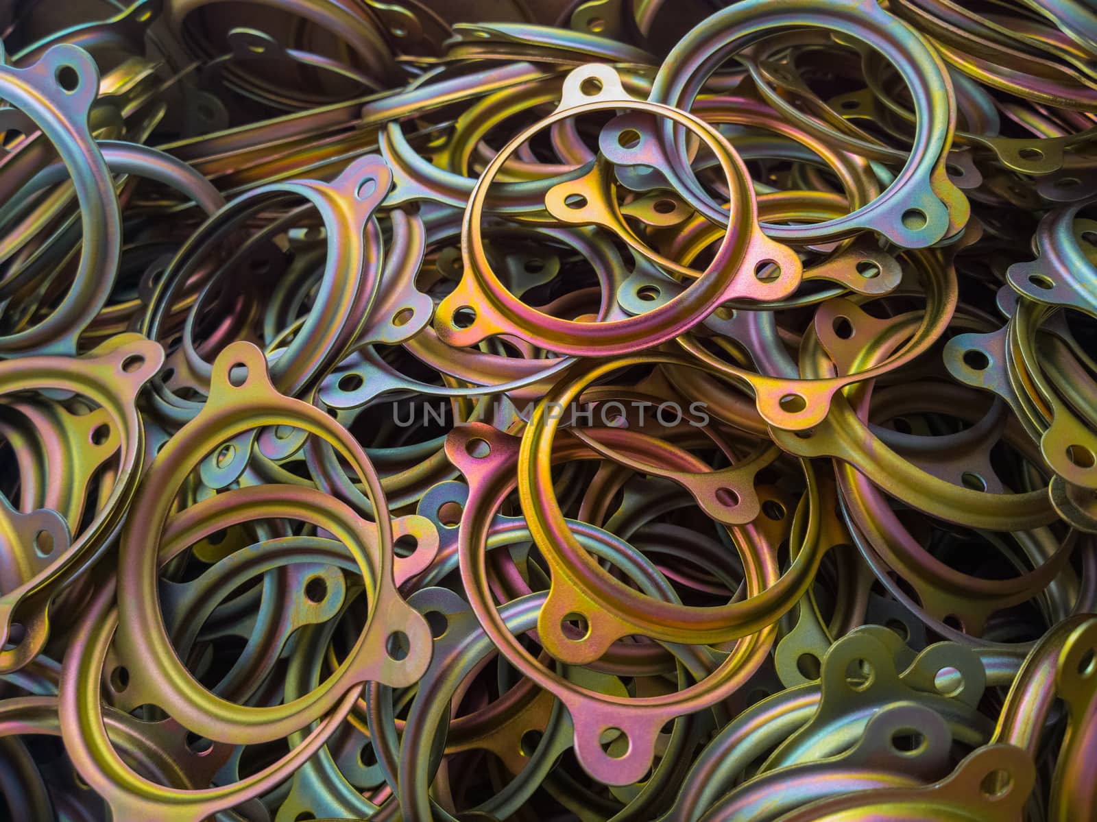 cadmuim with chromatization yellow protective coating stamped steel parts.