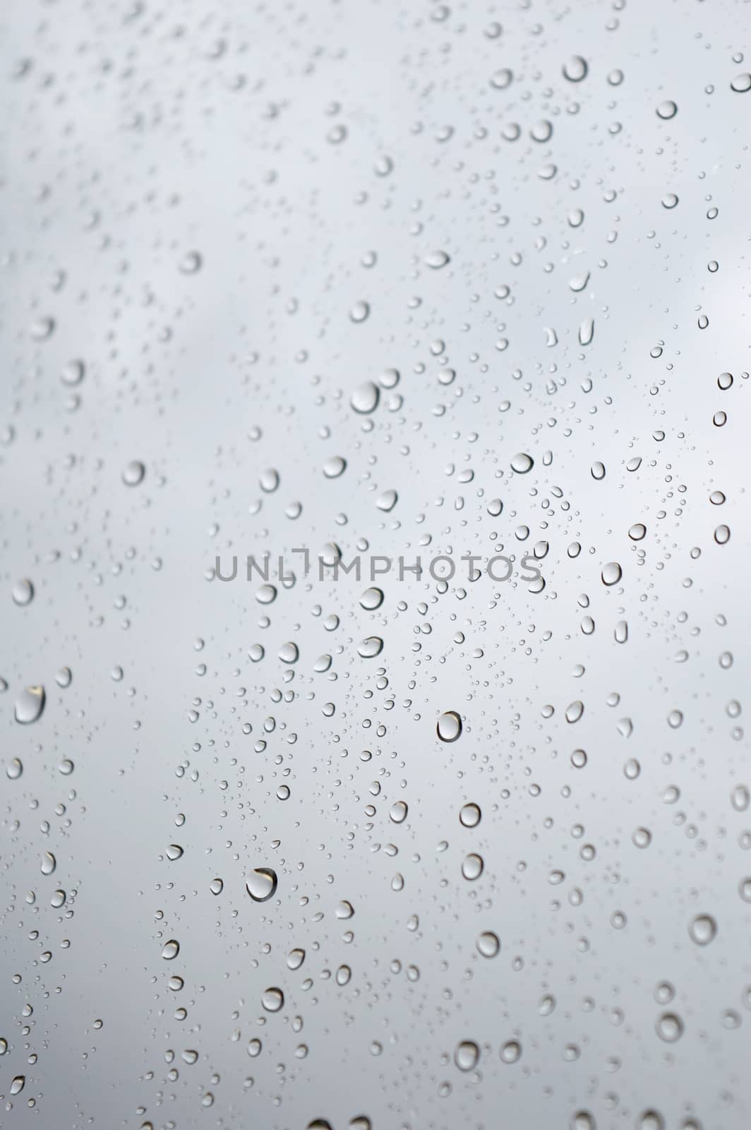 Drops of rain on the window by sergpet