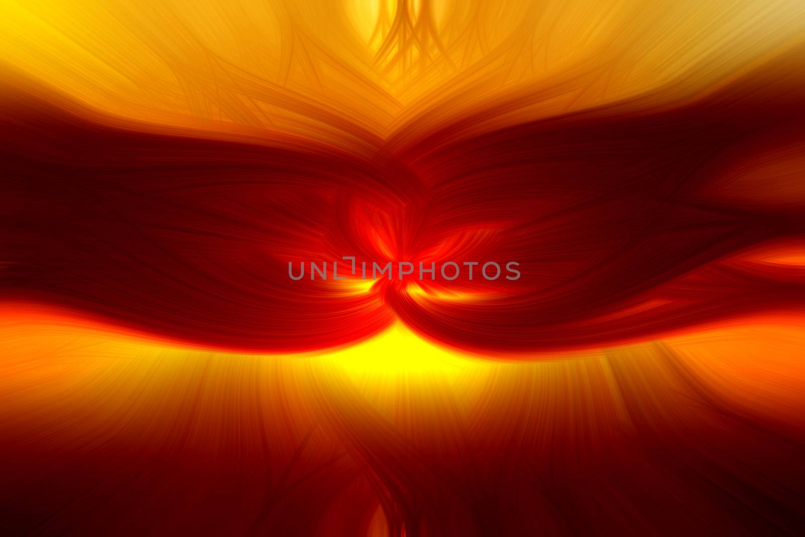 Intertwined fibers forming a shape of flame by DamantisZ